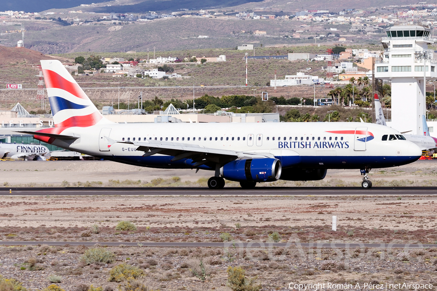 British Airways Airbus A320-232 (G-EUUT) | Photo 308742