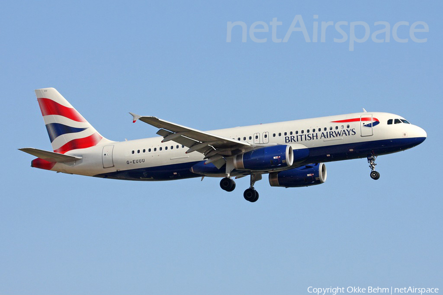 British Airways Airbus A320-232 (G-EUUU) | Photo 94302