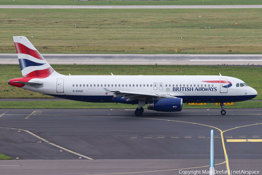 British Airways Airbus A320-232 (G-EUUU) | Photo 492306