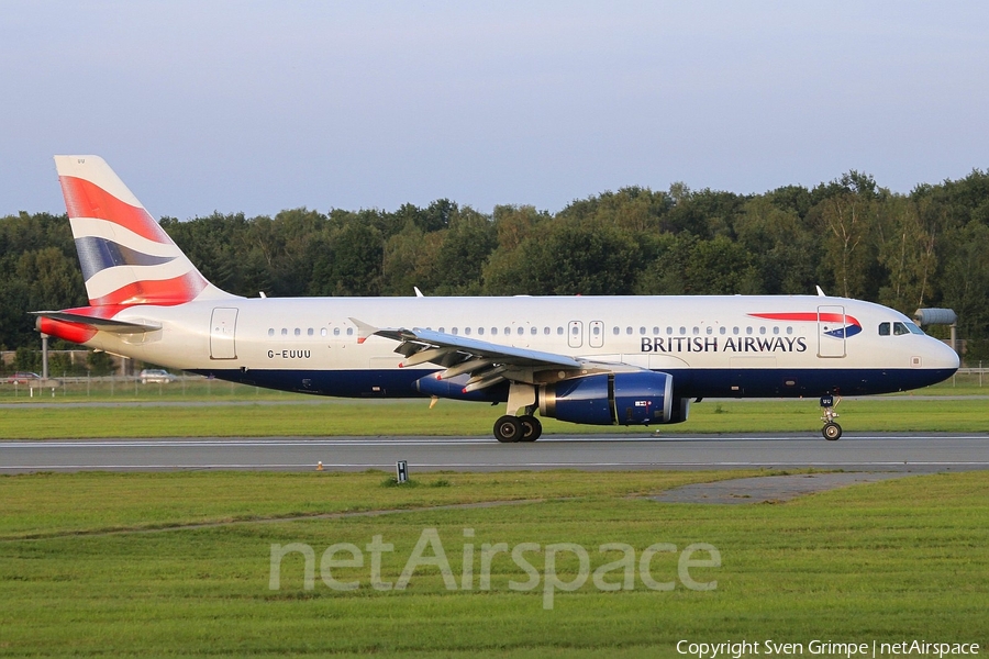 British Airways Airbus A320-232 (G-EUUU) | Photo 18390