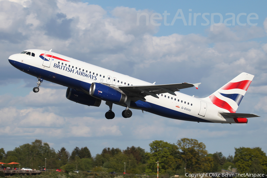 British Airways Airbus A320-232 (G-EUUU) | Photo 323960