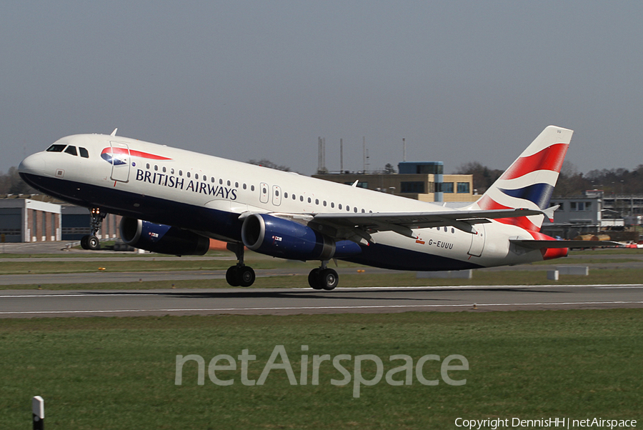 British Airways Airbus A320-232 (G-EUUU) | Photo 410568