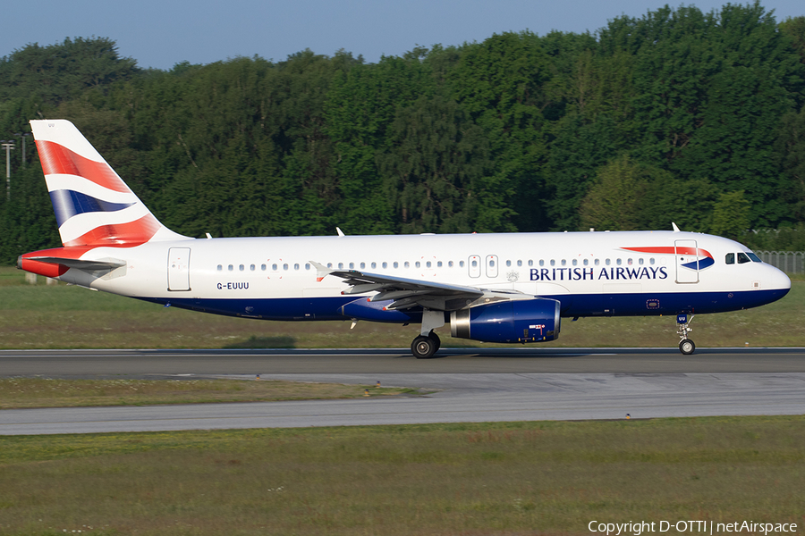 British Airways Airbus A320-232 (G-EUUU) | Photo 571127