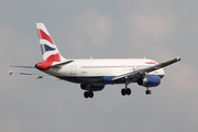 British Airways Airbus A320-232 (G-EUUU) at  London - Heathrow, United Kingdom