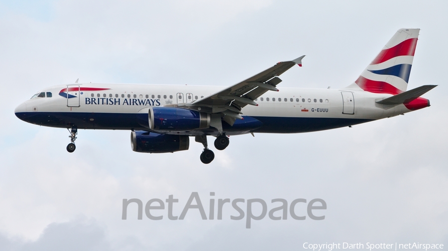 British Airways Airbus A320-232 (G-EUUU) | Photo 182138