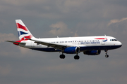 British Airways Airbus A320-232 (G-EUUU) at  London - Heathrow, United Kingdom