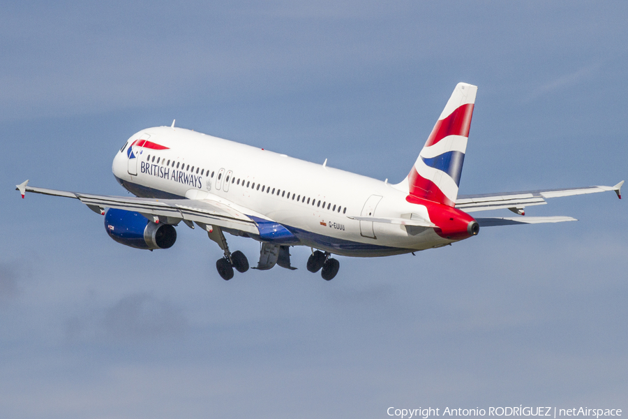 British Airways Airbus A320-232 (G-EUUU) | Photo 248950