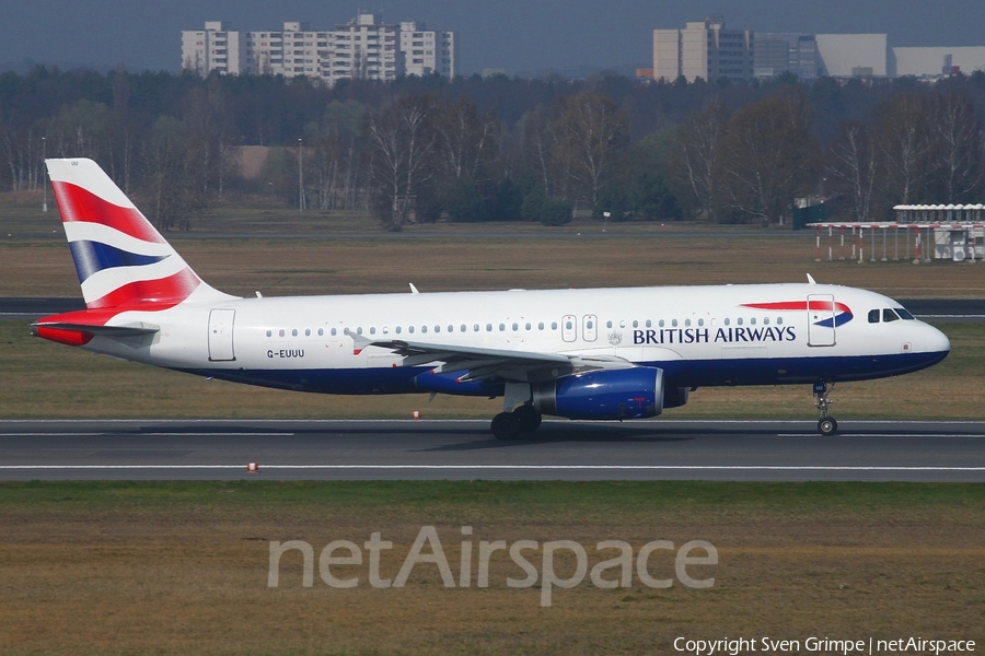 British Airways Airbus A320-232 (G-EUUU) | Photo 44175