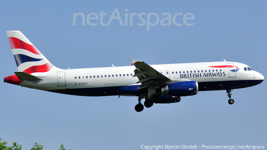 British Airways Airbus A320-232 (G-EUUU) | Photo 405723