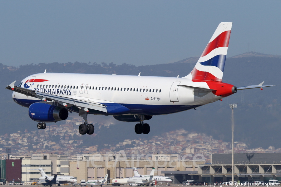 British Airways Airbus A320-232 (G-EUUV) | Photo 249870