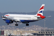 British Airways Airbus A320-232 (G-EUUV) at  Barcelona - El Prat, Spain