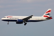 British Airways Airbus A320-232 (G-EUUV) at  Hamburg - Fuhlsbuettel (Helmut Schmidt), Germany
