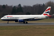 British Airways Airbus A320-232 (G-EUUV) at  Hamburg - Fuhlsbuettel (Helmut Schmidt), Germany