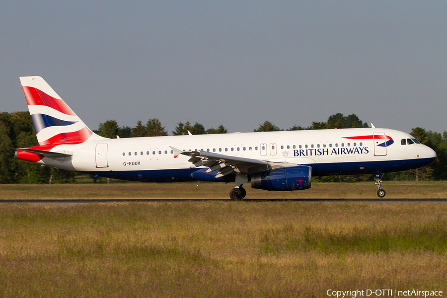 British Airways Airbus A320-232 (G-EUUV) | Photo 497075