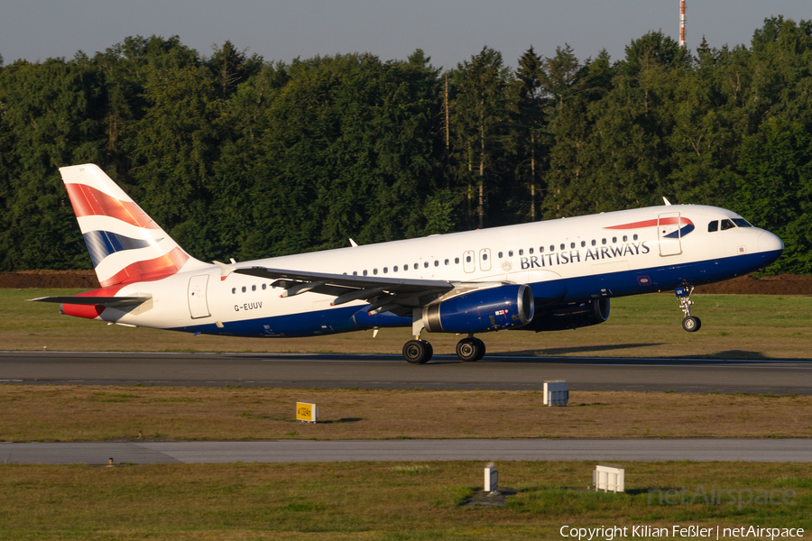 British Airways Airbus A320-232 (G-EUUV) | Photo 522165