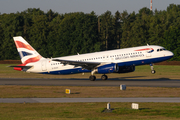 British Airways Airbus A320-232 (G-EUUV) at  Hamburg - Fuhlsbuettel (Helmut Schmidt), Germany