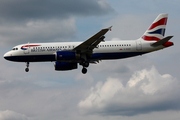 British Airways Airbus A320-232 (G-EUUV) at  London - Heathrow, United Kingdom