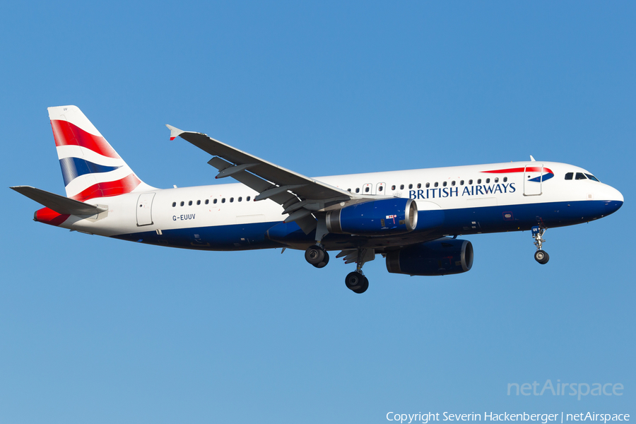 British Airways Airbus A320-232 (G-EUUV) | Photo 226322