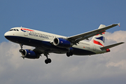 British Airways Airbus A320-232 (G-EUUV) at  London - Heathrow, United Kingdom