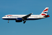 British Airways Airbus A320-232 (G-EUUV) at  London - Heathrow, United Kingdom