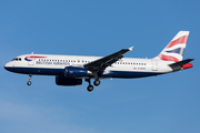 British Airways Airbus A320-232 (G-EUUV) at  London - Heathrow, United Kingdom