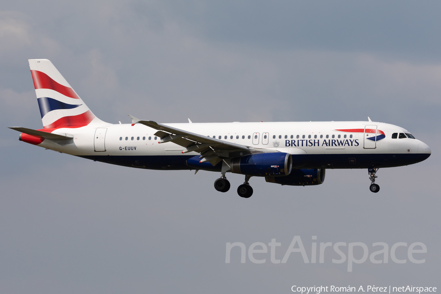 British Airways Airbus A320-232 (G-EUUV) | Photo 629983
