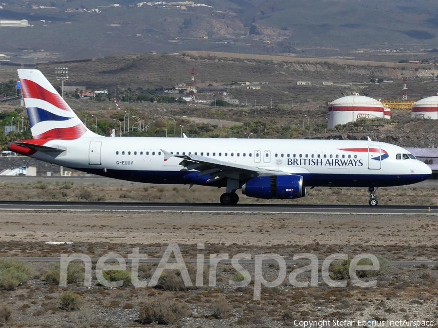 British Airways Airbus A320-232 (G-EUUV) | Photo 269243