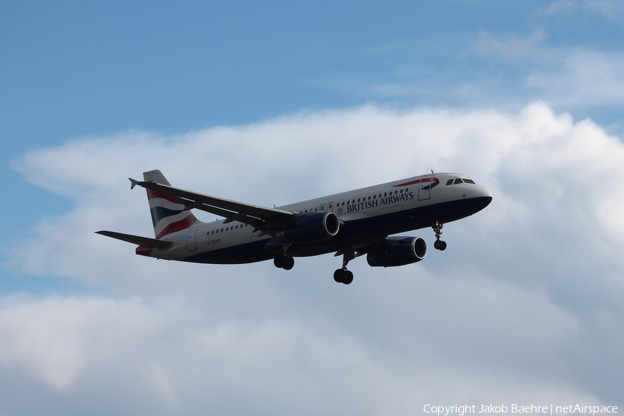 British Airways Airbus A320-232 (G-EUUV) | Photo 138830