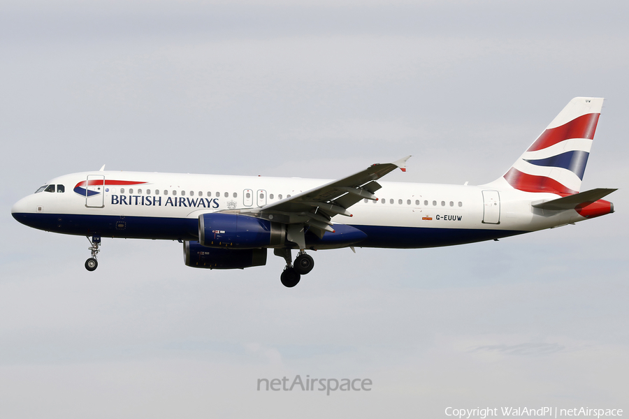 British Airways Airbus A320-232 (G-EUUW) | Photo 625381