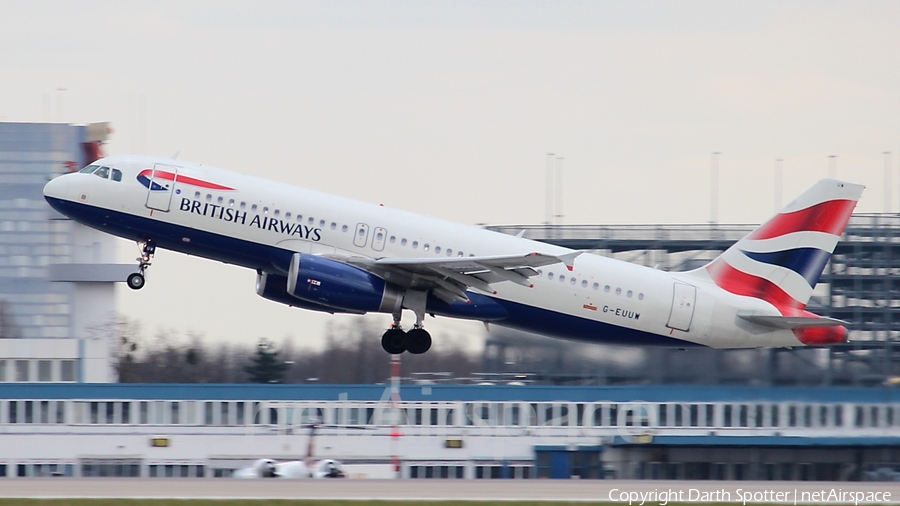 British Airways Airbus A320-232 (G-EUUW) | Photo 208693