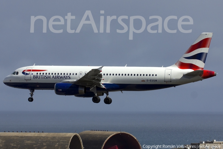 British Airways Airbus A320-232 (G-EUUW) | Photo 338353