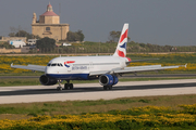 British Airways Airbus A320-232 (G-EUUW) at  Luqa - Malta International, Malta