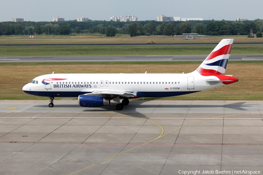 British Airways Airbus A320-232 (G-EUUW) | Photo 139161