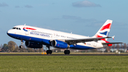 British Airways Airbus A320-232 (G-EUUX) at  Amsterdam - Schiphol, Netherlands