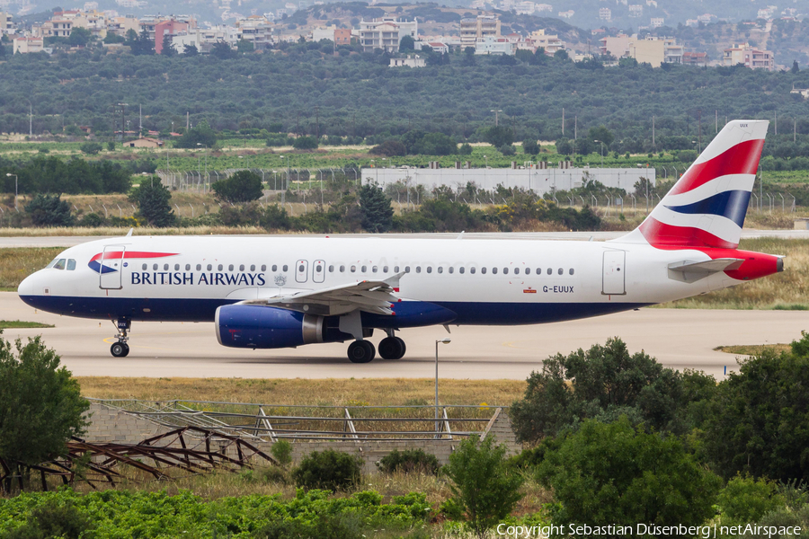 British Airways Airbus A320-232 (G-EUUX) | Photo 257241