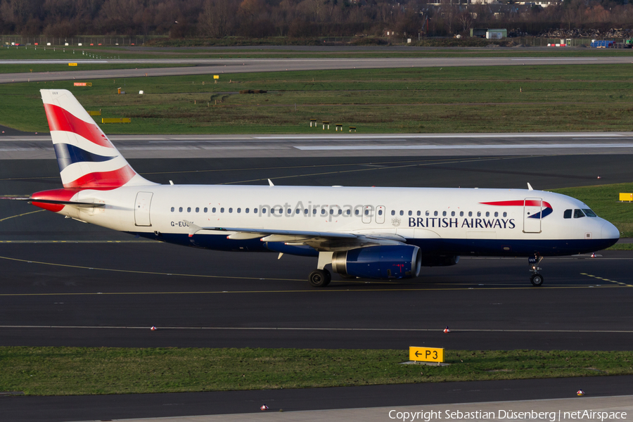 British Airways Airbus A320-232 (G-EUUX) | Photo 125015