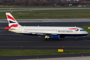 British Airways Airbus A320-232 (G-EUUX) at  Dusseldorf - International, Germany