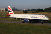 British Airways Airbus A320-232 (G-EUUX) at  Hamburg - Fuhlsbuettel (Helmut Schmidt), Germany