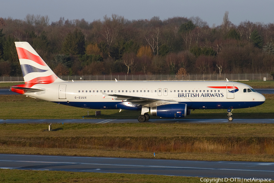 British Airways Airbus A320-232 (G-EUUX) | Photo 271381