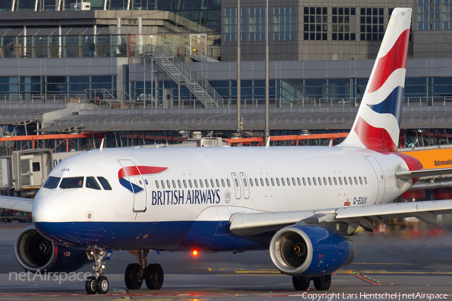 British Airways Airbus A320-232 (G-EUUX) | Photo 361286