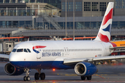 British Airways Airbus A320-232 (G-EUUX) at  Hamburg - Fuhlsbuettel (Helmut Schmidt), Germany