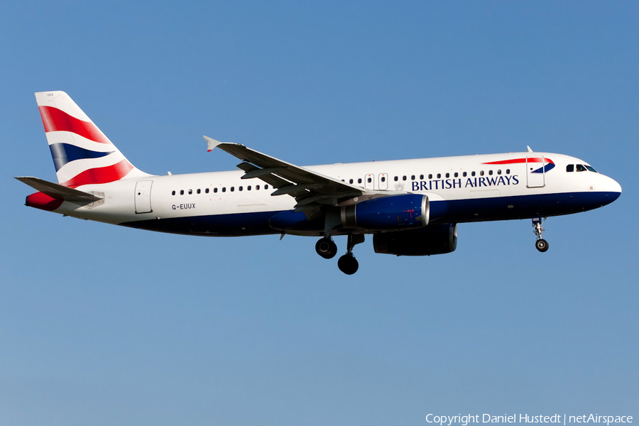 British Airways Airbus A320-232 (G-EUUX) | Photo 517210