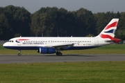 British Airways Airbus A320-232 (G-EUUX) at  Hamburg - Fuhlsbuettel (Helmut Schmidt), Germany
