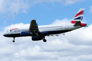 British Airways Airbus A320-232 (G-EUUX) at  London - Heathrow, United Kingdom