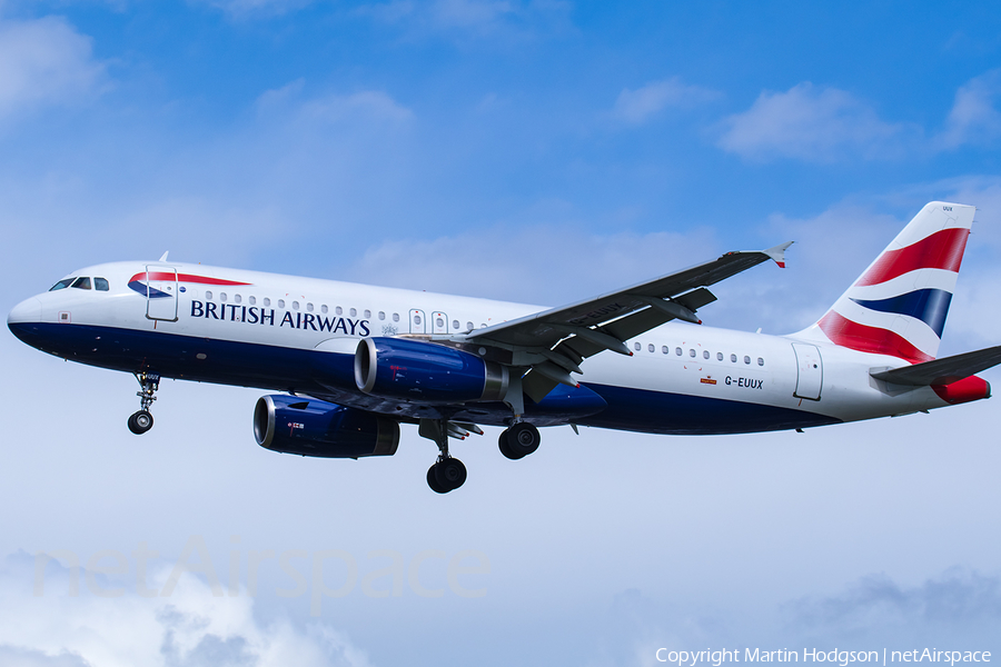 British Airways Airbus A320-232 (G-EUUX) | Photo 247862
