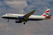 British Airways Airbus A320-232 (G-EUUX) at  London - Heathrow, United Kingdom