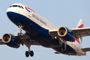 British Airways Airbus A320-232 (G-EUUX) at  London - Heathrow, United Kingdom