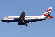 British Airways Airbus A320-232 (G-EUUX) at  Warsaw - Frederic Chopin International, Poland