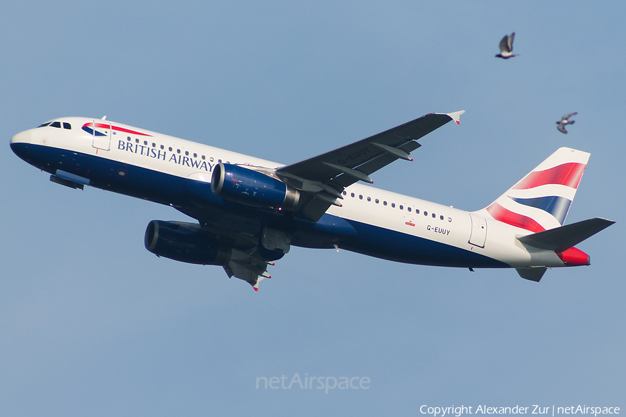 British Airways Airbus A320-232 (G-EUUY) | Photo 434753