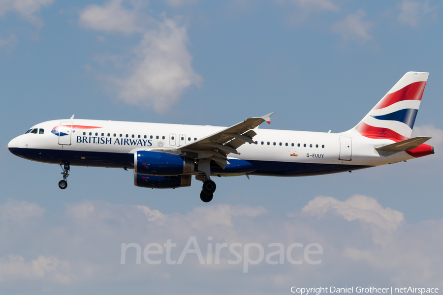British Airways Airbus A320-232 (G-EUUY) | Photo 186885